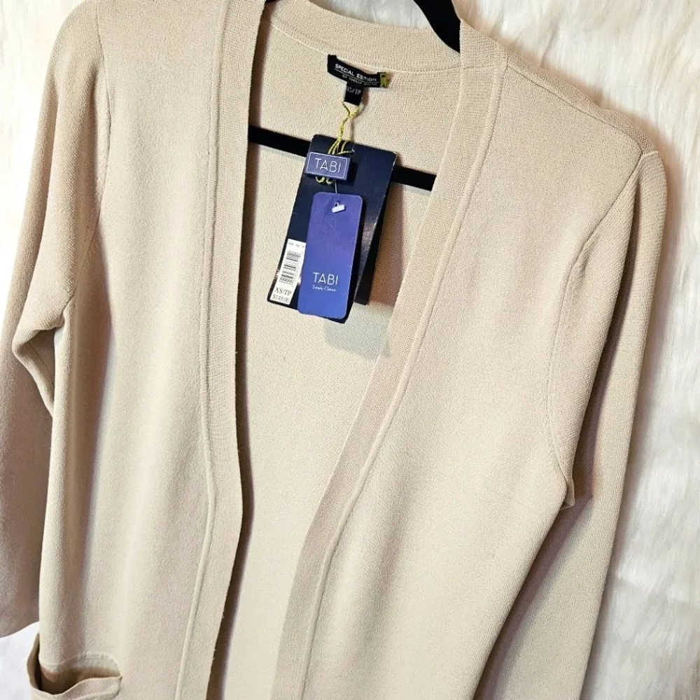 Tabi Classic Luxury Knit Longline Cardigan - Picture 2 of 6